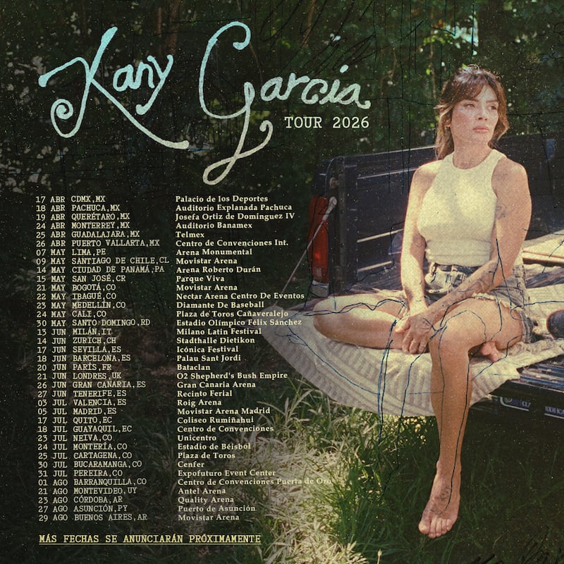 Primeras paradas de la nueva gira global para el 2026.