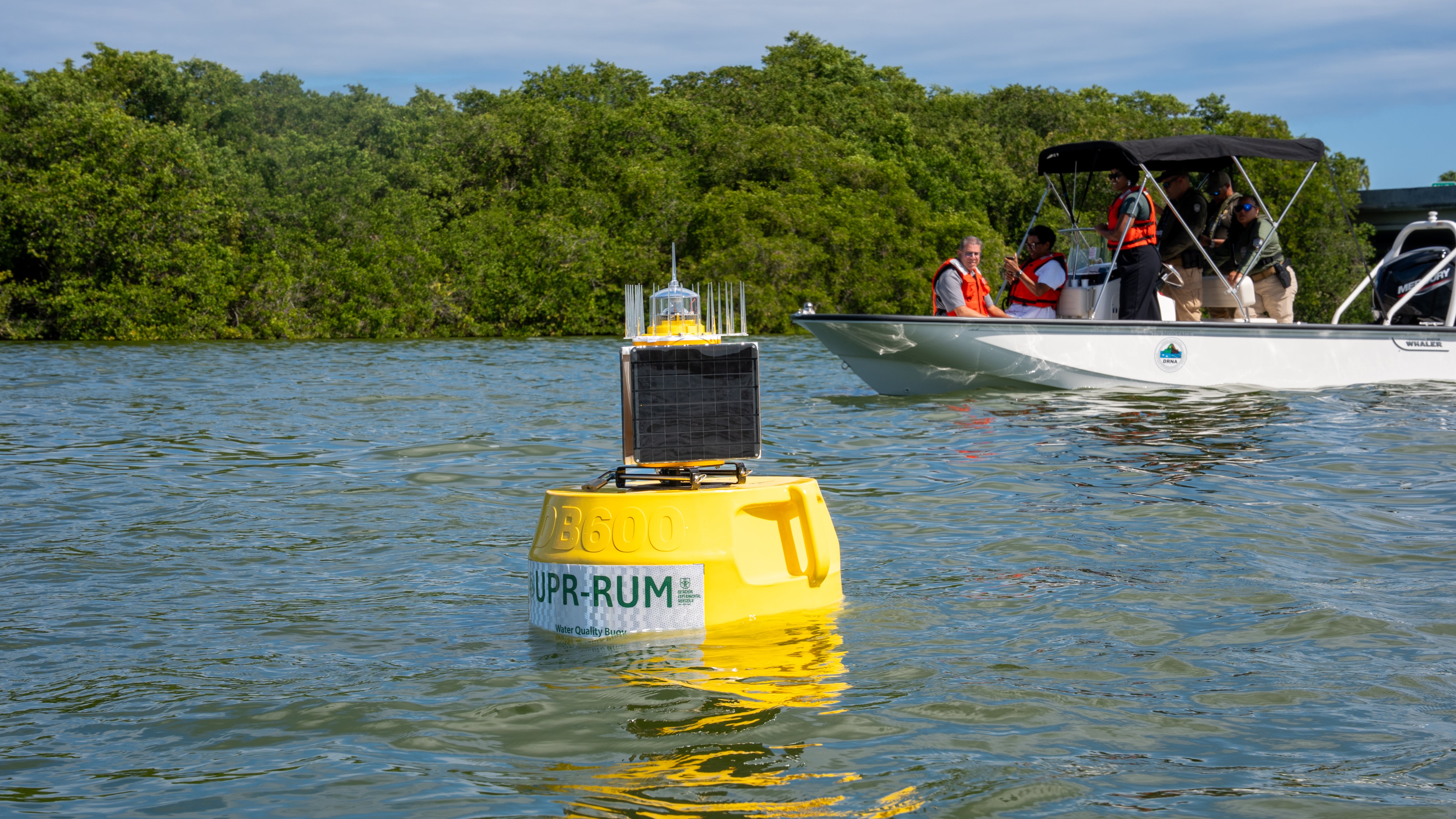 Boya de monitoreo remoto continuo