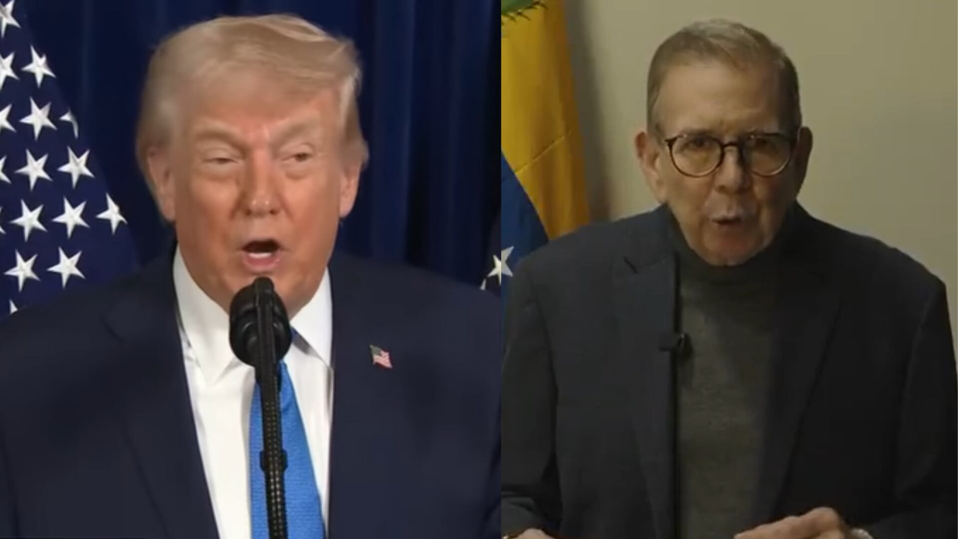 Edmundo apareció tras caída de Maduro y no le agradeció a Trump