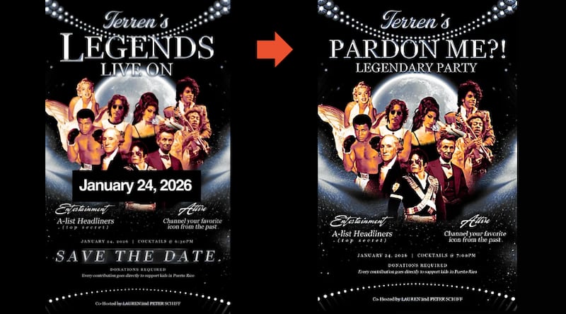 Terren’s Pardon Me?! Legendary Party