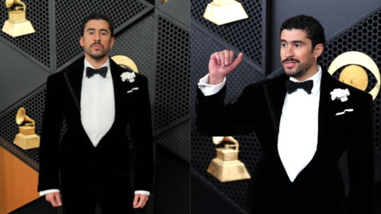 ¿Bad Bunny llevaba chaleco antibalas en los Grammy? Teorías en internet encienden las alarmas