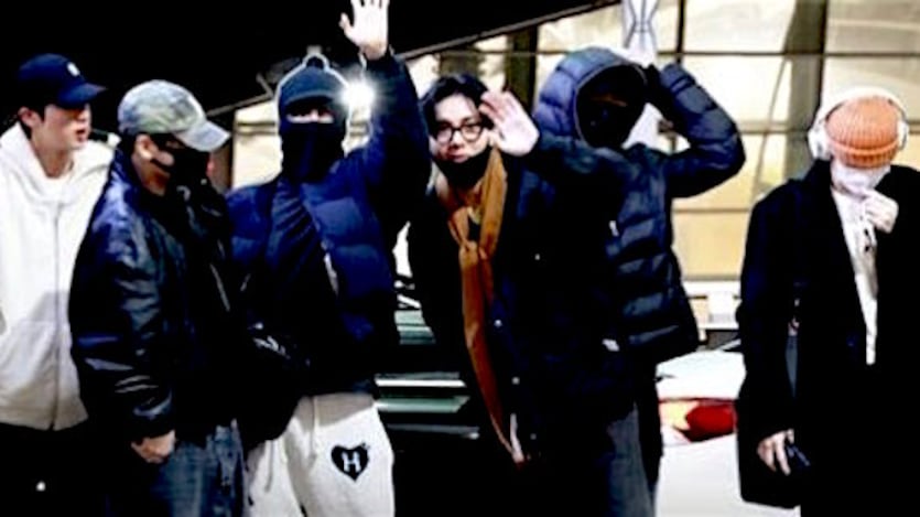 BTS enciende el mundo digital con su  primer viaje juntos y desata la euforia global
