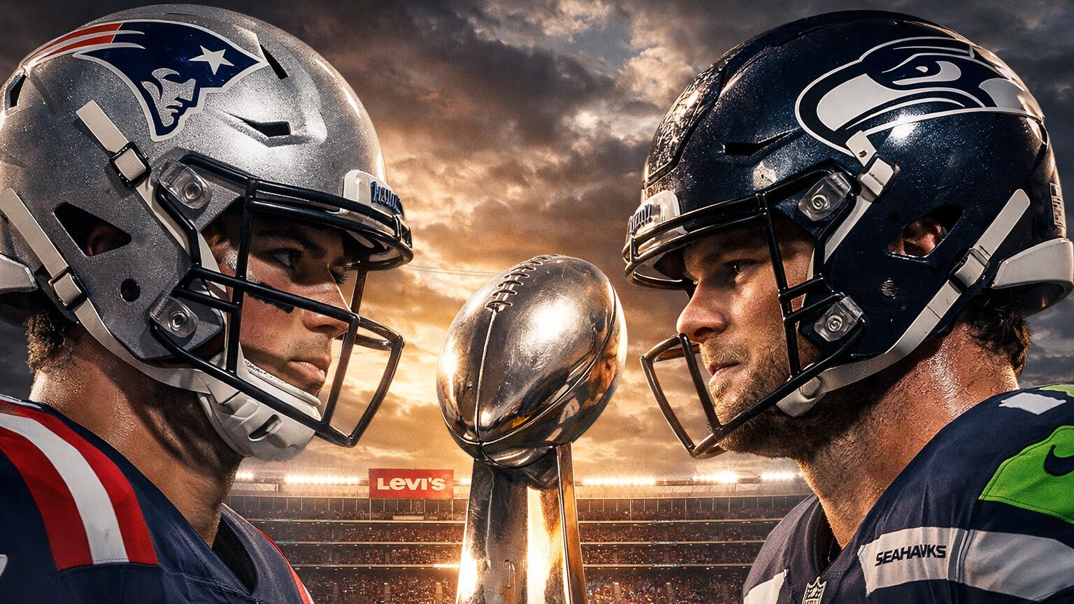 Sam Darnold y Drake Maye