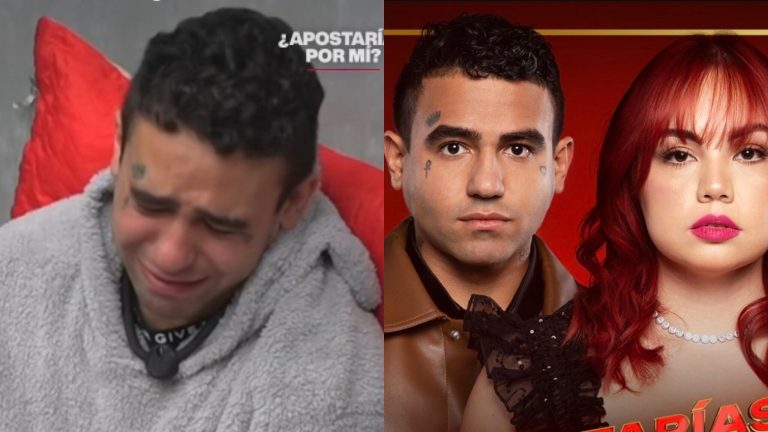 ‘El Malito’ estalla en llanto a días de la final de ‘¿Apostarías por mí?’