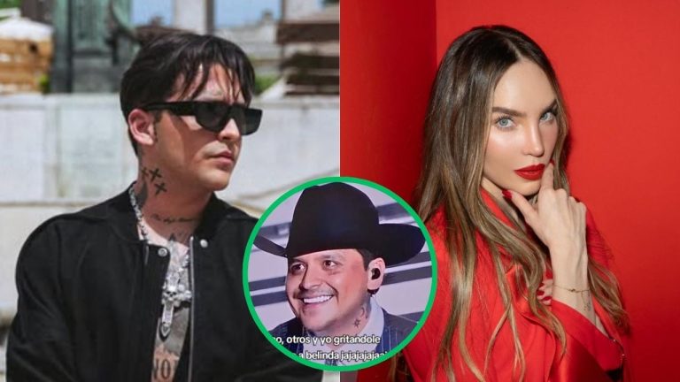 ¿Nodal confirma que extraña a Belinda? El gesto en pleno concierto que lo delataría