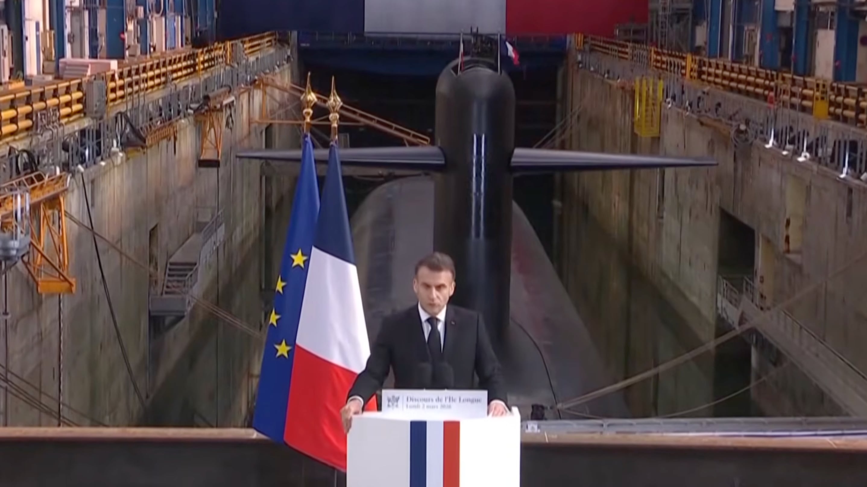 Arsenal nuclear francés - Captura Youtube France 24