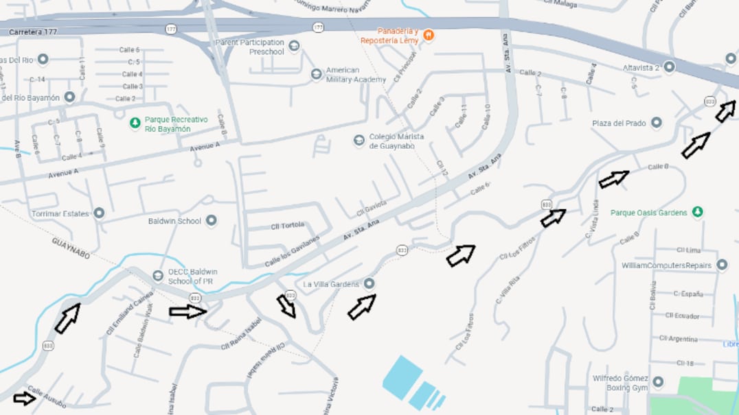 Continúan los trabajos de reparación y asfaltado en la avenida Los Filtros (PR-177)