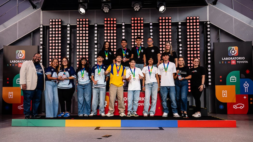 Innovación tecnológica da vida a la gran final del Laboratorio STEM de Toyota en Puerto Rico
