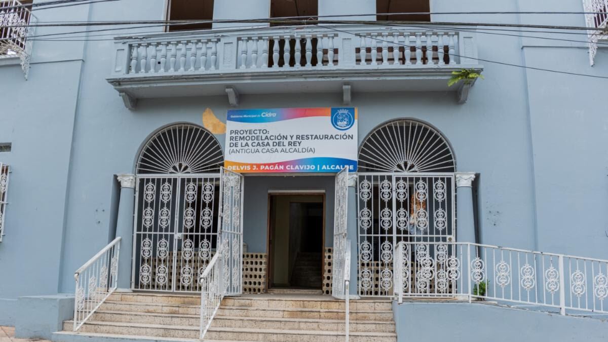 Cidra rescata antigua casa alcaldía para convertirla en museo y centro de servicios.